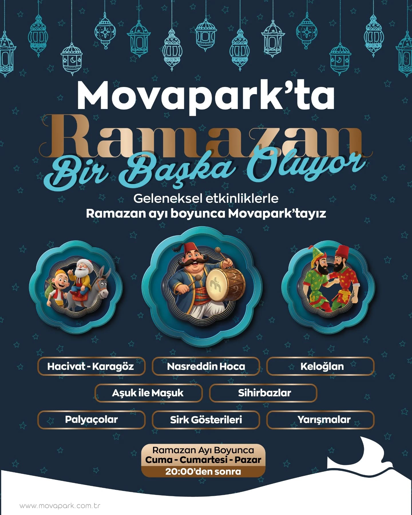 Movapark’ta Ramazan bir başka oluyor